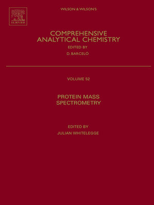 cover image of Protein Mass Spectrometry